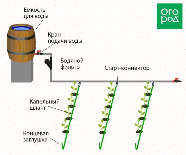 Сделать фильтр для полива воды